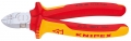 KNIPEX SZCZYPCE BOCZNE DO ŚCIĄGANIA IZOLACJI 160MM Cr 1000V