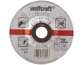 WOLFCRAFT TARCZA KORUNDOWA ODSADZONA DO CIĘCIA METALU 125 x 2,5 WF1622099