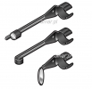 BOSCH ZESTAW DO GOS; MAGNES, HAK, LUSTRO 17mm