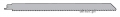MILWAUKEE Brzeszczot 300/6,4/4 mm, stal nierdzewna (1 szt.) do lodu