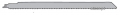 MILWAUKEE Brzeszczot 400/6,4/4 mm, stal nierdzewna (1 szt.) do lodu