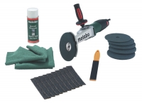 METABO KNSE 12-150 SET SZLIFIERKA DO SPOIN PACHWINOWYCH 1200W, 150 mm,