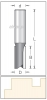 DIMAR FREZ 8x19x16x51 PROSTY TRZPIENIOWY - D1070795