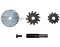 WOLFCRAFT UNIWERSALNY ZESTAW FREZÓW SZCZELINOWYCH WS 4PC WF3253000