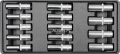 YATO ZESTAW NARZĘDZI DO SZUFLADY 14 PC Z NASADKAMI DŁUGIMI 1/2" YT-5539
