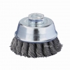 ABRABORO SZCZOTKA DOCZOŁOWA - DRUT SPLATANY 65 mm M14, INOX