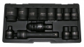 ADLER AD-13K ZESTAW NASADEK UDAROWYCH KRÓTKICH 13PC 1/2" - 3510.9