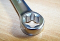 DREL KLUCZ OCZKOWY DWUSTRONNY TORX E14 x E18