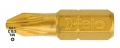 FELO BIT KRZYŻOWY TYTANOWY TiN PZ2x25mm C 6,3 1/4" 02102070