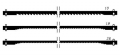 PROXXON BRZESZCZOTY 127x2,61x0,51mm 6PC PR28740