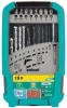 WOLFCRAFT ZESTAW WIERTEŁ I BITÓW 19PC WF8611000