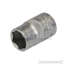 SILVERLINE METRYCZNA NASADKA SZEŚCIOKĄTNA 3/8" 12 mm - 310175