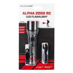 Falcon Eye Alpha 2000 RC – Latarka Akumulatorowa 2000 lm z USB-C i Zoomem
