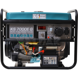 K&S KS 7000E G AGREGAT PRĄDOTWÓRCZY 230V 5,5kW PB/LPG AVR