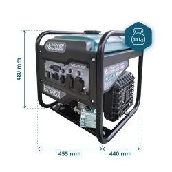 K&S KS 4500i INWERTOROWY AGREGAT PRĄDOTWÓRCZY 4,5 kW 230V
