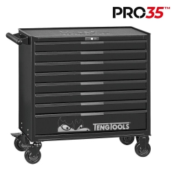 TENGTOOLS TSW37B8 WÓZEK NARZĘDZIOWY PRO35TM BLACK