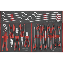 TENGTOOLS TCW707EV WÓZEK NARZĘDZIOWY Z ZESTAWEM NARZĘDZI 361EL.