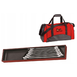 TENGTOOLS TTX2640 – Zestaw Calowych Kluczy Płasko-Oczkowych 7 szt., 13/16