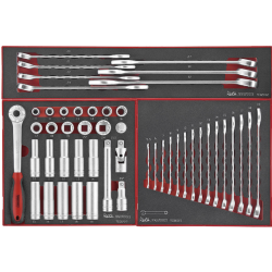 TENGTOOLS TSW26R7 WÓZEK NARZĘDZIOWY Z ZESTAWEM NARZĘDZI 358EL.