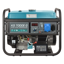 K&S KS 7000E G AGREGAT PRĄDOTWÓRCZY 230V 5,5kW PB/LPG AVR
