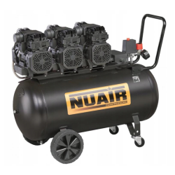 NUAIR SILTEK TB100T BEZOLEJOWY KOMPRESOR POWIETRZA 330 l/min 8bar 230V