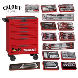 TTengTools TSW26R282TC – Wózek narzędziowy PRO35™ z wyposażeniem 202 el. | 7 szuf