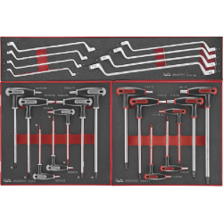 TENGTOOLS TCW707EV WÓZEK NARZĘDZIOWY Z ZESTAWEM NARZĘDZI 240EL.