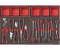 TENGTOOLS TSW26R7 WÓZEK NARZĘDZIOWY Z ZESTAWEM NARZĘDZI 358EL.