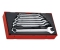 TENGTOOLS TT3592 – Zestaw Kluczy Płasko-Oczkowych Calowych, 8 szt., CrV, 5/16