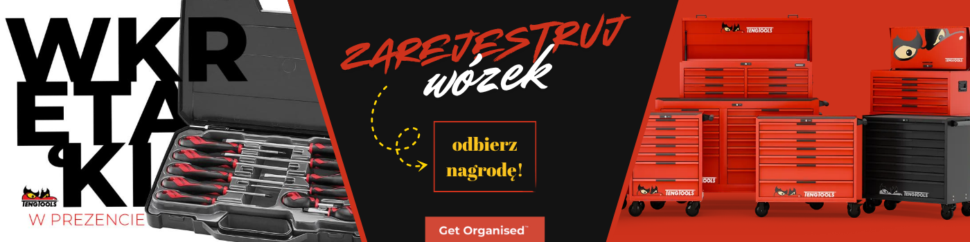 Rejestracja wózka TENG TOOLS!